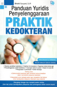 Image of Panduan Yuridis Penyelenggaraan Praktik Kedokteran