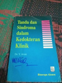 Image of Tanda dan Sindroma Dalam Kedokteran Klinik