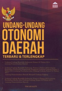 Image of Undang-undang Otonomi Daerah