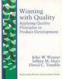 Image of WINNING WITH QUALITY: Applying Quality Principles in Product Development