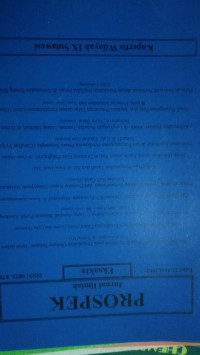 Image of Prospek ; Jurnal Ilmiah