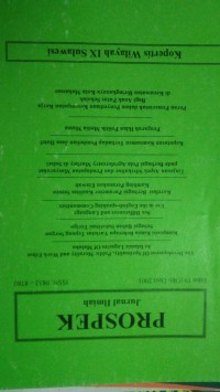 Image of Prospek ; Jurnal Illmiah