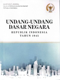 Image of Undang-undang dasar negara RI tahun 1945