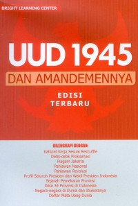 Image of UUD 1945 DAN AMANDEMENNYA