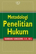 Metodologi penelitian hukum