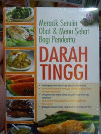 Image of Meracik sendiri Obat & Menu sehat Bagi Penderita Darah Tinggi
