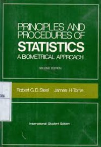 Image of Principles and Procedures of Statistics