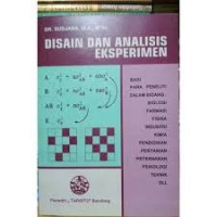 Image of Disain dan Analisis Eksperimen