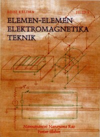 Image of Elemen-elemen Elektromagnetika Teknik, jilid