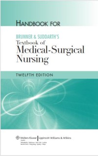 Image of Handbook for Brunner & Suddarth's Textbook of medical-surgical nursing, twelfth edition.