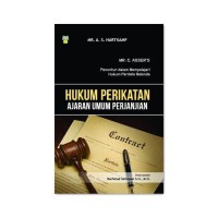 Image of Hukum perikatan ; Ajaran umum perjanjian