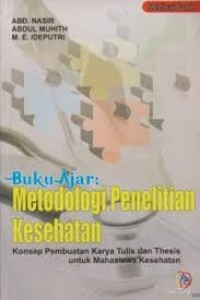 Image of Buku ajar : metodologi penelitian kesehatan